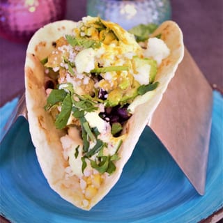 Curry'd Cauliflower Taco